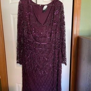Adrianna Pappel sequined dress.